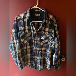NWOT Mens Pine Grove Medium Long Sleeve Flannel